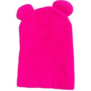 Pink Beanie with Ears